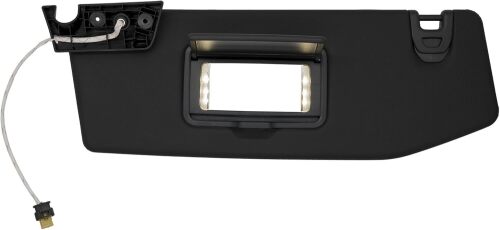 NHILES Driver Left Side Sun Visor Fits for 2018-2023 Jeep Wrangler 2020-2023 Jeep Gladiator with Light Replace#6BR80TX7AQ - Lot 5621