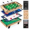 11-in-1 Combo Game Set w/ Ping Pong, Foosball, Air Hockey, 5 Storage Bags - Thumbnail 1