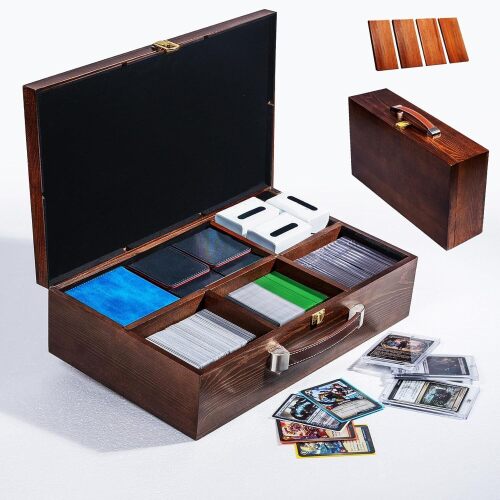 Toploader Storage Box for 3" x 4" 35pt Rigid Card, Top Loader Card Storage Hard Case, Sports Card Storage Boxes for Trading Cards, Top Loaders Card Holder - Lot 5720