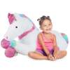 Kids Extra Large Life-Size Plush Rainbow Unicorn Stuffed Animal w/ Soft Fur - Thumbnail 1
