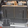 Rongtaod Cargo MatCompatible with 2017-2023 GMC Acadia 6&7 Seats Trunk Mat Trunk Liner Cargo Liner TPE Back Seat Cover Protector All Weather 2022 Acadia Accessories (Trunk Mat with Backrest Mat) - Thumbnail 1