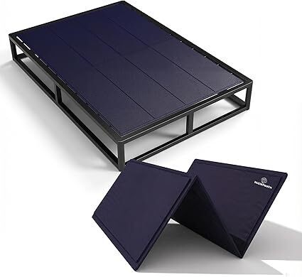 10mm Bunkie Board (76”x80”King Size) | Lightweight Design, Low Profile Bed Support, Breathable, Noise Minimizing, Moisture Resistant, Split Fully Assembled | Bed Support Board - Lot 5767