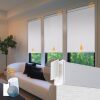 Motorized Automatic Blinds - Cordless Roller Shades with Remote Control, Smart Blinds - Thumbnail 1