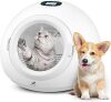 55L Smart Pet Grooming Dryer Box - Quick, Low Noise, Self Dry, Portable & Fast Hair Drying for Dogs, Cats, and Small Pets |Dries Pet Clothes| Temperature and Timer Control, Spa Treatment - Thumbnail 1