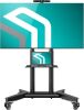 ONKRON Mobile TV Stand on Wheels for 32-75 Inch Screen, Max Load 132 lbs, Height Adjustable, VESA 200x200-600x400 - Thumbnail 1