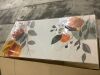 Floral Abstract Canvas Wall Art, 29" x 58" - Thumbnail 3