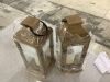 Decorative Lanterns with Flameless Pillar Candles, 22.5", 2 Pack - Thumbnail 3