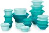 Tupperware Heritage Collection, Vintage Green, 18 Containers with Lids - Thumbnail 1