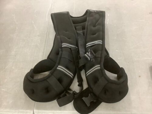 Weighted Vest, Approx 15lbs - Lot 658