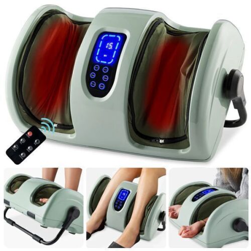 Reflexology Shiatsu Foot Massager w/ High-Intensity Rollers, Remote Control - Lot 727