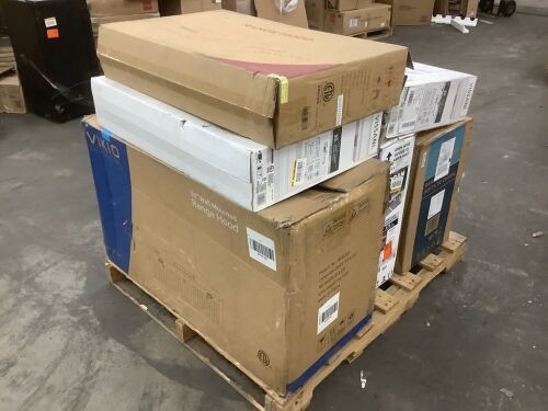Lot of (6) Range Hoods - Some Damaged - Lot 610JF