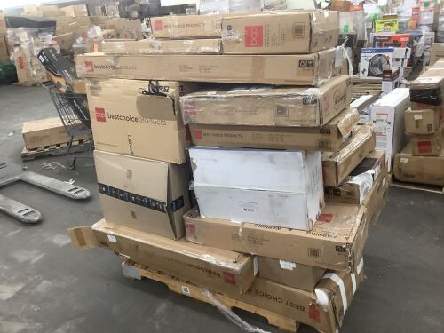 Salvage Pallet. Items Will Be Damaged and Incomplete. - Lot 611