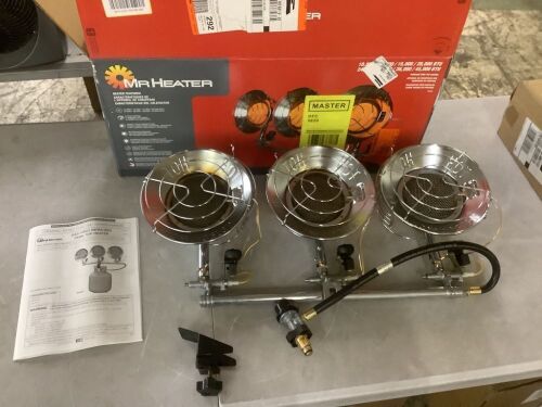Mr. Heater Tank Top 45,000 BTU Radiant Propane Outdoor Space Heater - Lot 502JF