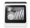 17 in. Portable Countertop Dishwasher in White with 6-Cycles, 4-Place Settings Capacity, and 40 dBA - Thumbnail 1