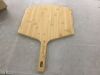 16 Inch, Natural Bamboo Pizza Peel - Thumbnail 1