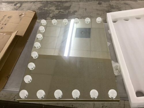 Lighted Vanity Mirror, 24" x 32" - Lot 477