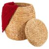 Multipurpose Hyacinth Storage Tote Basket - Thumbnail 1