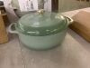 Cast-Iron Dutch Oven Kitchen Cookware w/ Enamel, Handles, 7.5qt - Chipped - Thumbnail 2