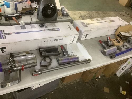 Lot of (2) Dyson V11 Cordless Stick Vacuums - 1 Works, 1 Missing Battery - Lot 68JF