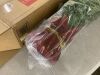 36" Pre-Lit Tabletop Christmas Tree w/ Red Velvet Cover & Gold Cord - Thumbnail 3