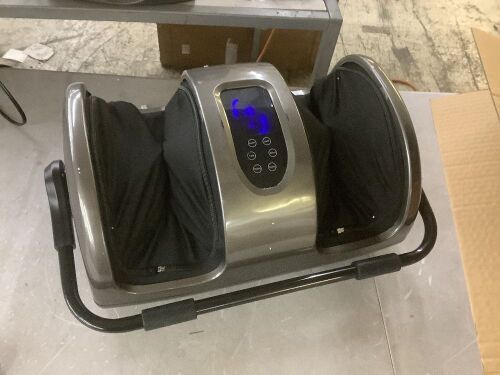 Reflexology Shiatsu Foot Massager w/ High-Intensity Rollers - Missing Remote Control - Lot 212