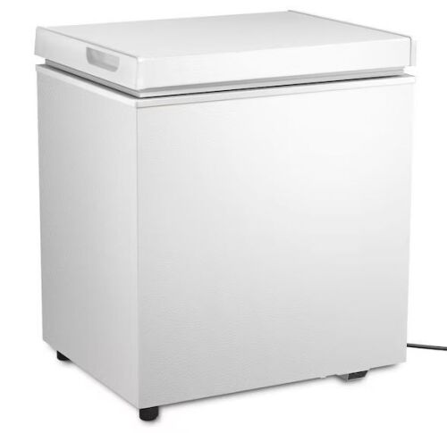 Garage Ready 20.67 in. 1.8 cu. ft. Manual Defrost Chest Freezer with Temperature Alarm - Lot 61JF