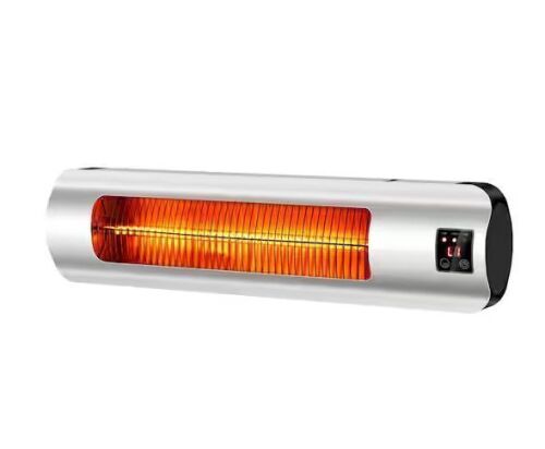 1500-Watt Electric Indoor Outdoor Patio Garage Portable Space Infrared Heater with Wall or Ceiling Mount with Remote - Lot 540JF