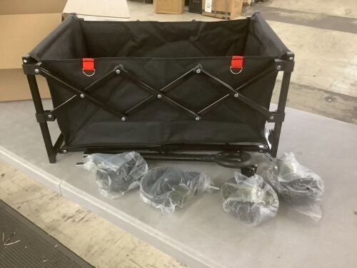 Foldable Wagon Cart, 15" x 25" - Lot 687