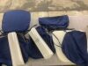 Lot of (4) 16" x 17" Chair Cushions & (2) Extra Covers - Thumbnail 4