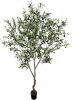 7' Artificial Olive Tree - Thumbnail 1