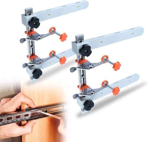 Drawer Slide Jig with Toggle Clamp & Magnetic Arm - Lot 579