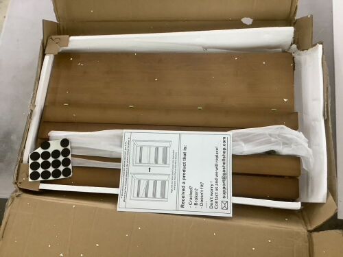 Bamboo Wire Rack Covers, 28" x 16", 4 Pack - Lot 288