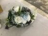 10 Inch Dusty Blue Wedding Bouquet - Thumbnail 3