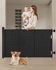 71 inch Retractable Baby Gate, 34 inch Tall - Thumbnail 1