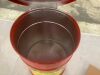 Justrite 6 Gallon Galvanized Steel Oily Waste Can, 16" x 12" - Thumbnail 3