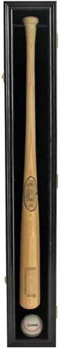 DisplayGifts Pro Collector's Baseball Bat Display Case Frame with 98% UV Protection Acrylic Door - Lot 691