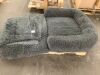 Foldable Human Sized Dog Bed, 72" x 44" x 11" - Thumbnail 2