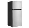 Vissani 4.5 cu. ft. 2-Door Mini Refrigerator in Platinum Steel with Freeze - Thumbnail 1