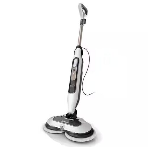 Shark Steam and Scrub Corded Steam Mop and Cleaner for Hard Floors White with Steam Blaster Technology - Lot 232JF