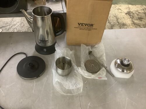 VEVOR 12-Cup Electric Percolator Coffee Pot - Lot 536JF