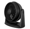 Hampton Bay 8 in. 3 Speed Personal Desk Fan in Black - Thumbnail 1