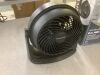 Hampton Bay 8 in. 3 Speed Personal Desk Fan in Black - Thumbnail 3