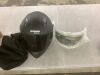 Crown Racing Motorcycle Helmet, Large - Thumbnail 2