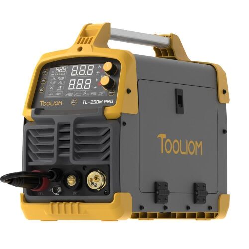 TOOLIOM TL-250M-PRO Aluminum Multi-Process Welder MIG/Lift TIG/Stick 3 in 1 - Lot 69
