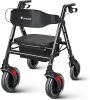 FlyingJoy Rollator Walker with Seat - Thumbnail 1