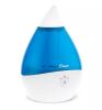 Crane 0.5 Gal. Droplet Ultrasonic Cool Mist Humidifier for Small to Medium Rooms up to 250 sq. ft. - Thumbnail 1