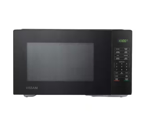 Vissani 1.1 cu. ft. Countertop Microwave Oven in Black - Lot 842JF