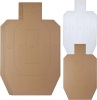 Silhouette Tactical Cardboard Targets for Shooting Range Practice, 20 Sheets - Thumbnail 1