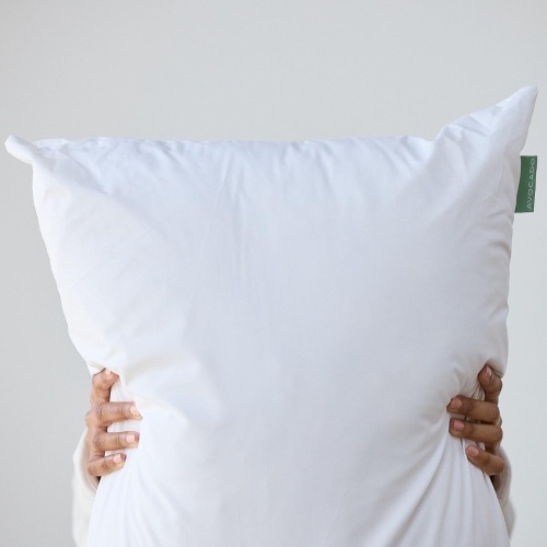 Avocado 100% Certified Organic Bed Pillow with Organic Cotton Shell, Organic Latex & Kapok Fill, Standard - Lot 642