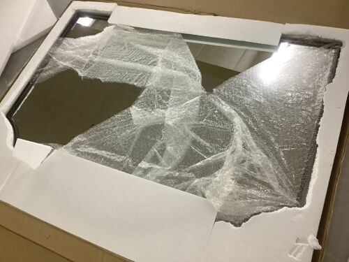 Wall Mirror, 36" x 26" - Lot 250